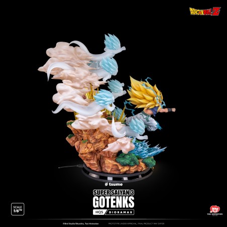 Statue Super Saiyan 3 Gotenks HQS Dioramax by Tsume - Dragon Ball Z Statue Super Saiyan 3 Gotenks HQS Dioramax by Tsume - Dragon Ball Z