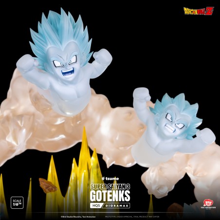 Statue Super Saiyan 3 Gotenks HQS Dioramax by Tsume - Dragon Ball Z Statue Super Saiyan 3 Gotenks HQS Dioramax by Tsume - Dragon Ball Z