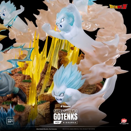 Statue Super Saiyan 3 Gotenks HQS Dioramax by Tsume - Dragon Ball Z Statue Super Saiyan 3 Gotenks HQS Dioramax by Tsume - Dragon Ball Z