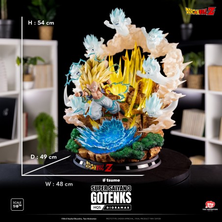 Statue Super Saiyan 3 Gotenks HQS Dioramax by Tsume - Dragon Ball Z Statue Super Saiyan 3 Gotenks HQS Dioramax by Tsume - Dragon Ball Z
