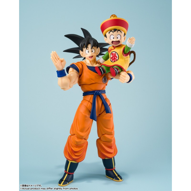 Figurines Son Goku & Son Gohan Kid & Kinto-Un - EXCLUSIVE EDITION - S.H.Figuarts