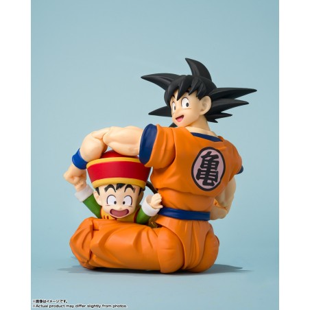 Figurines Son Goku & Son Gohan Kid & Kinto-Un - EXCLUSIVE EDITION - S.H.Figuarts Figurines Son Goku & Son Gohan Kid & Kinto-Un - EXCLUSIVE EDITION - S.H.Figuarts