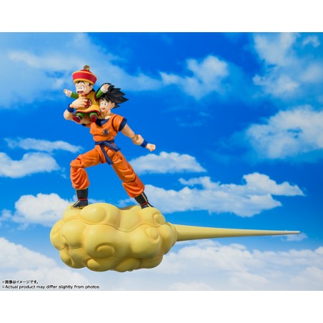 Figurines Son Goku & Son Gohan Kid & Kinto-Un - EXCLUSIVE EDITION - S.H.Figuarts Figurines Son Goku & Son Gohan Kid & Kinto-Un - EXCLUSIVE EDITION - S.H.Figuarts