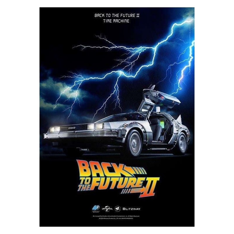 Véhicule 1/6 Time Machine 74 cm Blitzway - Retour vers le Futur II
