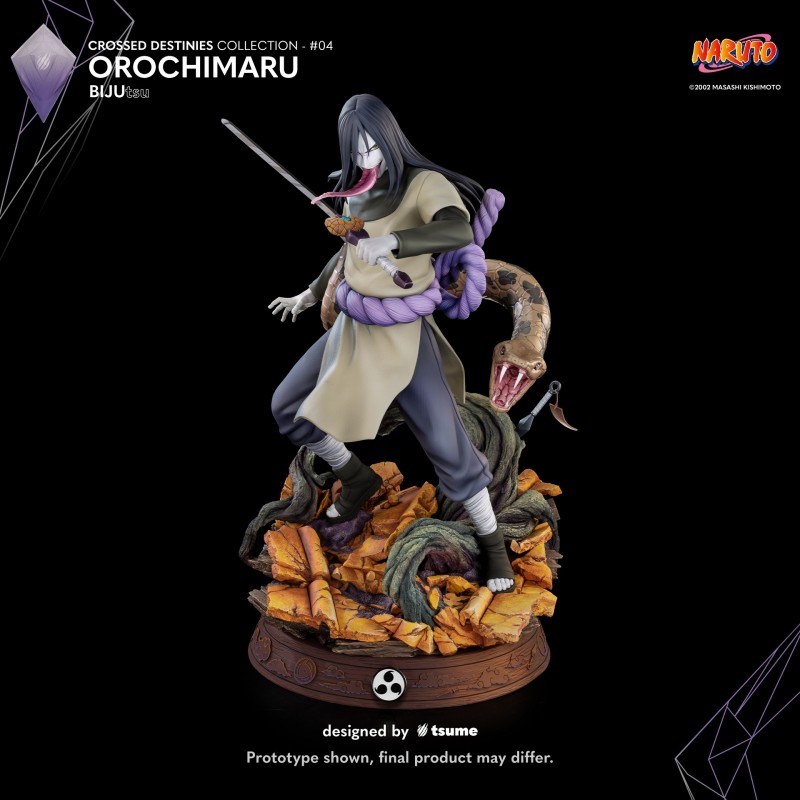 Statue Orochimaru 1/4 BIJUtsu by Tsume - Naruto "Crossed Destinies Collection"
