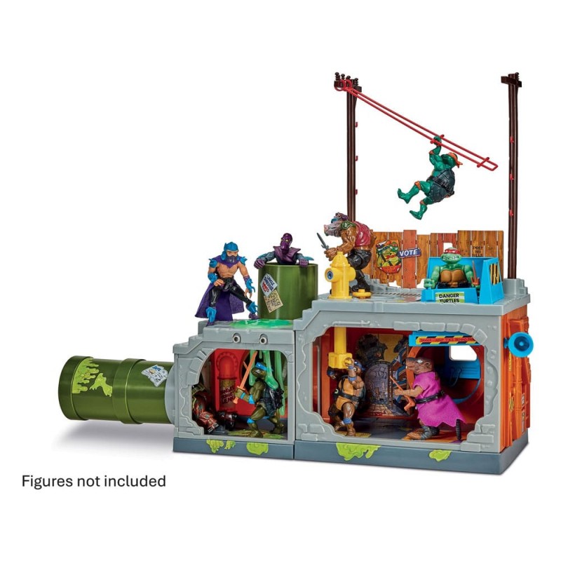 Bâtiment Secret Sewer Lid Playset Mutant Module - Tortues Ninja