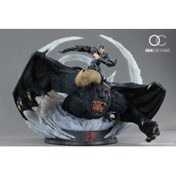Statue résine Guts & Zodd VS Ganishka - Epic Diorama - Berserk - Oniri Creations