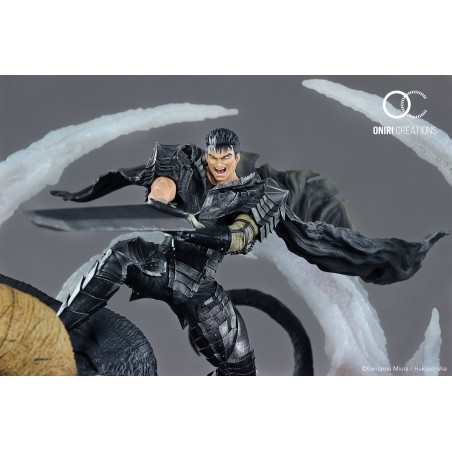 Statue résine Guts & Zodd VS Ganishka - Epic Diorama - Berserk - Oniri Creations Statue résine Guts & Zodd VS Ganishka - Epic Diorama - Berserk - Oniri Creations