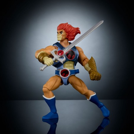 Figurita Deluxe de Lion-O de los ThunderCats. Figurita Deluxe de Lion-O de los ThunderCats.