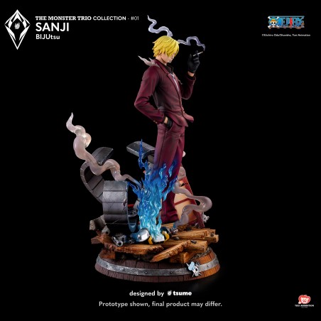 Statue Sanji 1/4 BIJUtsu von Tsume - One Piece "Die Monster Trio Kollektion" Statue Sanji 1/4 BIJUtsu von Tsume - One Piece "Die Monster Trio Kollektion"