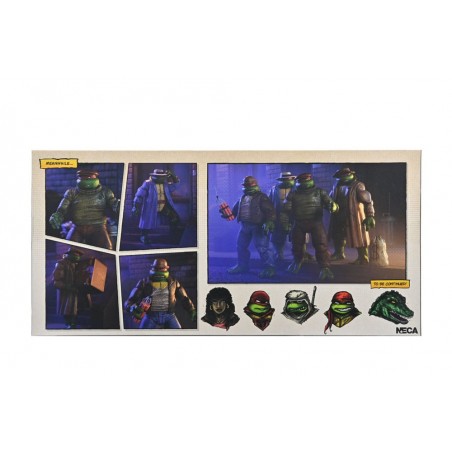 Pack of 4 Gangster Turtles figurines - Ninja Turtles (Mirage Comics) Pack of 4 Gangster Turtles figurines - Ninja Turtles (Mirage Comics)