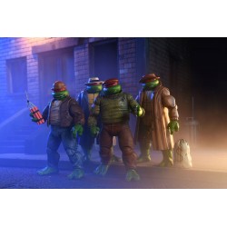 Pack 4 figurines Gangster Turtles - Tortues Ninja (Mirage Comics)
