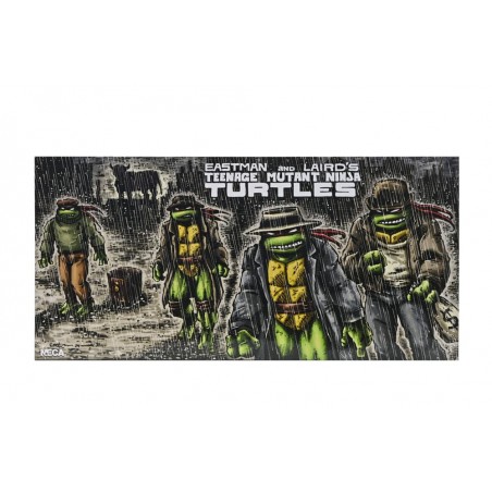 Pack of 4 Gangster Turtles figurines - Ninja Turtles (Mirage Comics) Pack of 4 Gangster Turtles figurines - Ninja Turtles (Mirage Comics)
