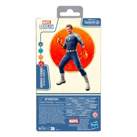 Johnny Storm Figurine - Fantastic Four: First Steps - Marvel Legends Series Johnny Storm Figurine - Fantastic Four: First Steps - Marvel Legends Series