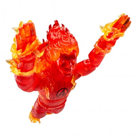 Human Torch Figurine - Fantastic Four: First Steps - Marvel Legends Series Human Torch Figurine - Fantastic Four: First Steps - Marvel Legends Series