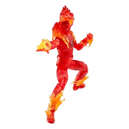 Human Torch Figurine - Fantastic Four: First Steps - Marvel Legends Series Human Torch Figurine - Fantastic Four: First Steps - Marvel Legends Series