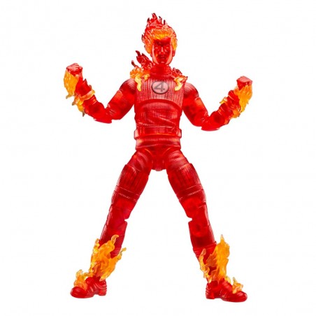 Human Torch Figurine - Fantastic Four: First Steps - Marvel Legends Series Human Torch Figurine - Fantastic Four: First Steps - Marvel Legends Series
