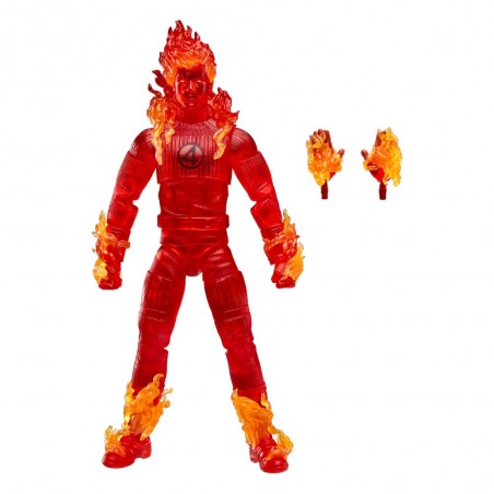 Human Torch Figurine - Fantastic Four: First Steps - Marvel Legends Series Human Torch Figurine - Fantastic Four: First Steps - Marvel Legends Series