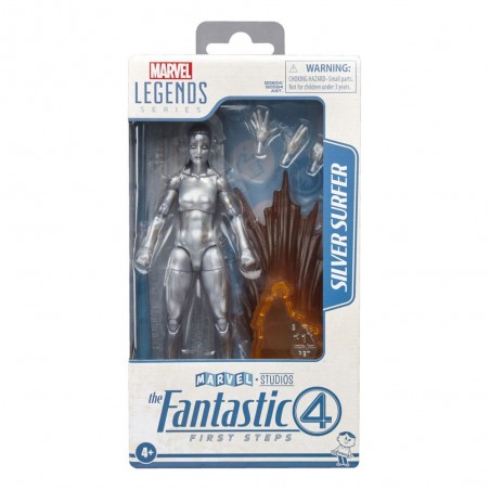 Silver Surfer Figurine - Fantastic Four: First Steps - Marvel Legends Series Silver Surfer Figurine - Fantastic Four: First Steps - Marvel Legends Series