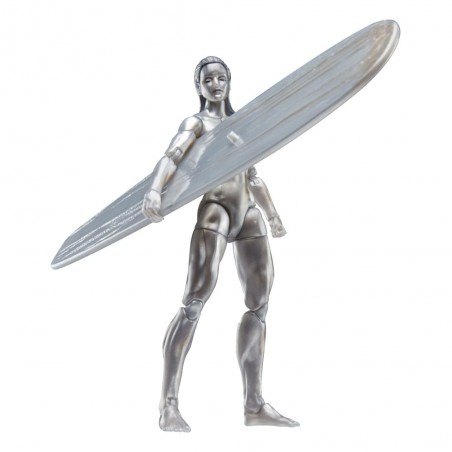 Silver Surfer Figurine - Fantastic Four: First Steps - Marvel Legends Series Silver Surfer Figurine - Fantastic Four: First Steps - Marvel Legends Series