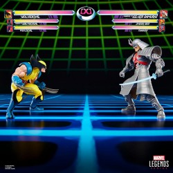 Pack 2 figurines Wolverine vs. Silver Samurai - Marvel Legends Gamerverse