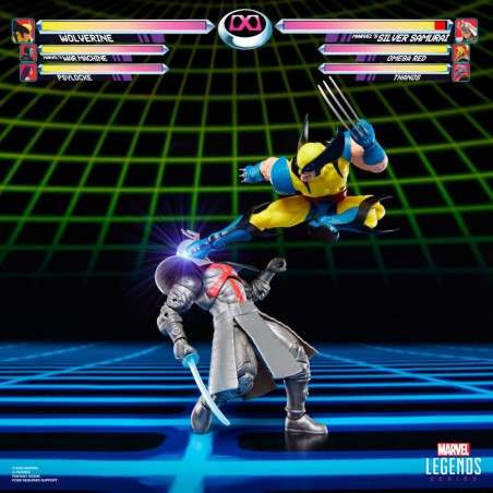 Packung mit 2 Actionfiguren Wolverine vs. Silver Samurai - Marvel Legends Gamerverse Packung mit 2 Actionfiguren Wolverine vs. Silver Samurai - Marvel Legends Gamerverse