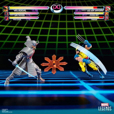 Packung mit 2 Actionfiguren Wolverine vs. Silver Samurai - Marvel Legends Gamerverse Packung mit 2 Actionfiguren Wolverine vs. Silver Samurai - Marvel Legends Gamerverse