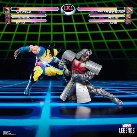 Packung mit 2 Actionfiguren Wolverine vs. Silver Samurai - Marvel Legends Gamerverse Packung mit 2 Actionfiguren Wolverine vs. Silver Samurai - Marvel Legends Gamerverse