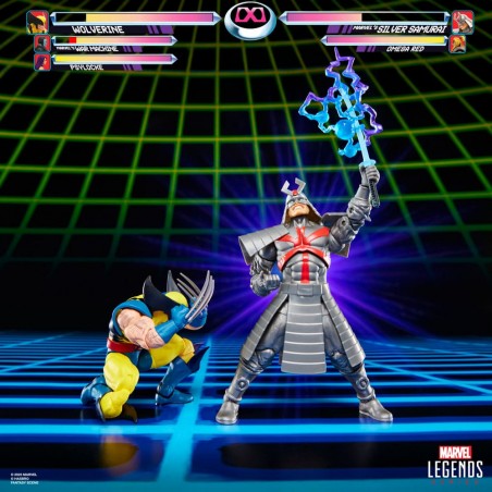 Packung mit 2 Actionfiguren Wolverine vs. Silver Samurai - Marvel Legends Gamerverse Packung mit 2 Actionfiguren Wolverine vs. Silver Samurai - Marvel Legends Gamerverse